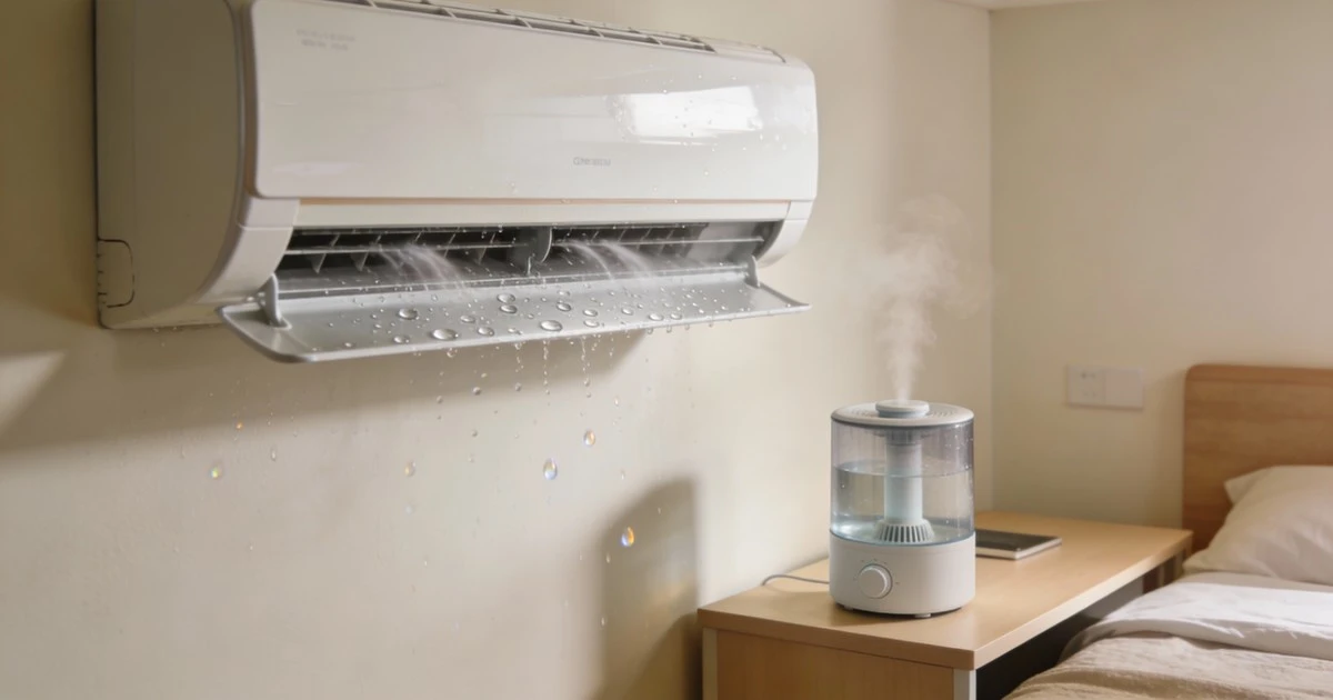 Dlaczego klimatyzacja wysusza powietrze i jak temu zaradzić?