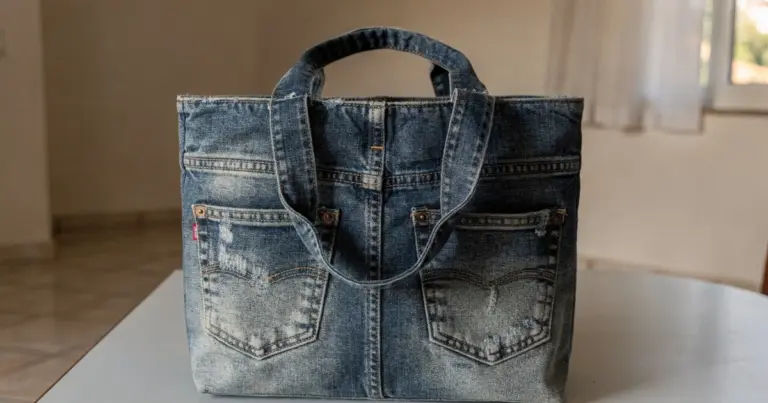 Zrób torbę jak od projektanta z pary starych jeansów – zero złotych na materiały!