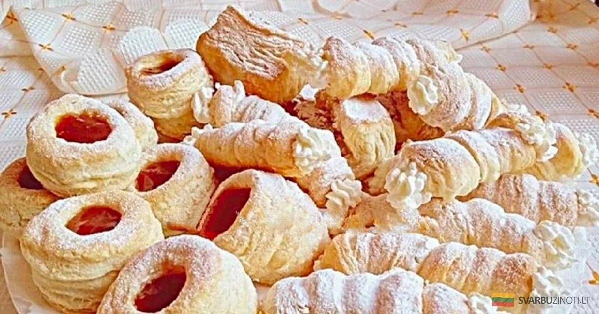 Babcie ciasteczka z dżemem i rurki z kremem waniliowym - sekret, by smakowały jak od mistrza