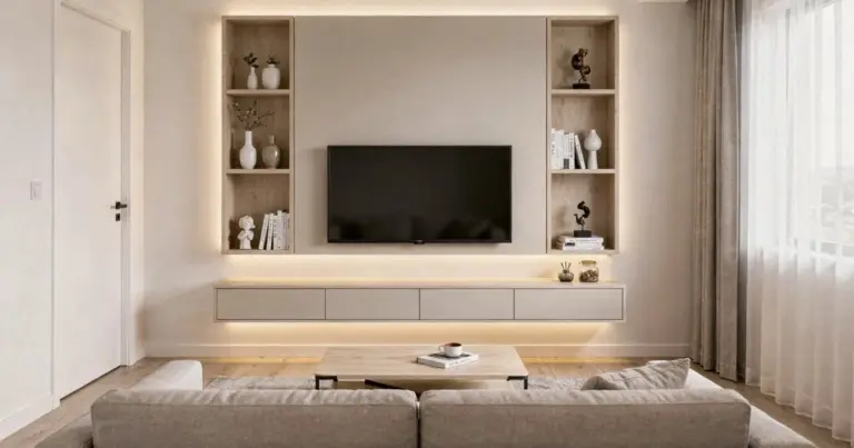 Czy panel TV czy telewizor na ścianie? Sekret sprawi, że Twoja mała sala będzie wydawać się dwa razy większa