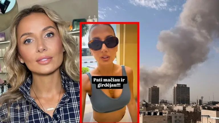 Eksplozja nad Dubajem: Monika Ra opisuje przeżyty horror, gdy rakieta spadła tuż przed jej oczami
