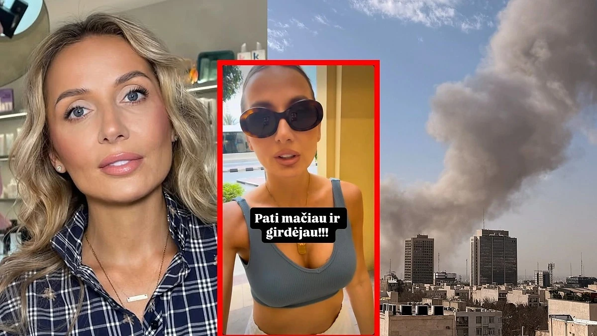 Eksplozja nad Dubajem: Monika Ra opisuje przeżyty horror, gdy rakieta spadła tuż przed jej oczami
