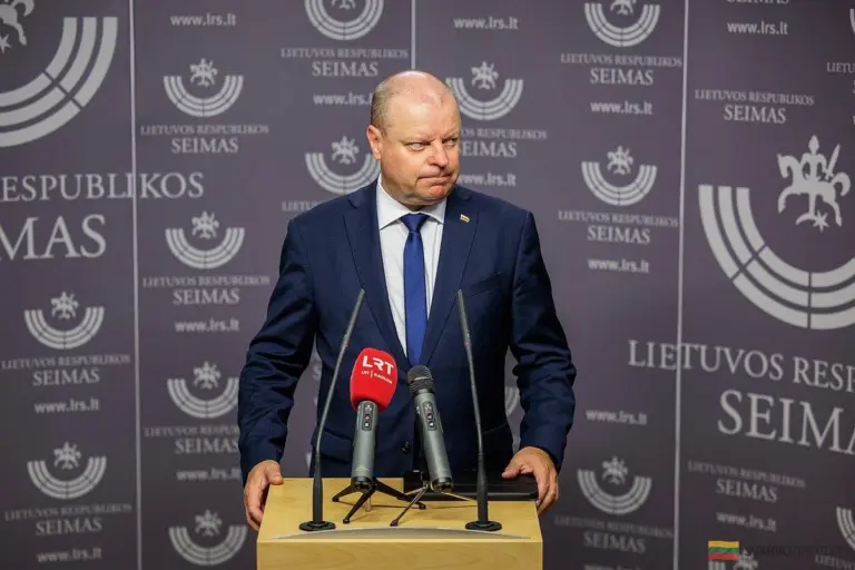 Przeszukanie w Sejmie. Skvernelis komentuje: "Jestem spokojny, nic przestępczego nie zrobiłem"