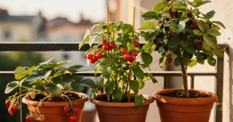 Zaskocz sąsiadów: te 3 owoce z doniczki pokochają Twój balkon i kubki smakowe