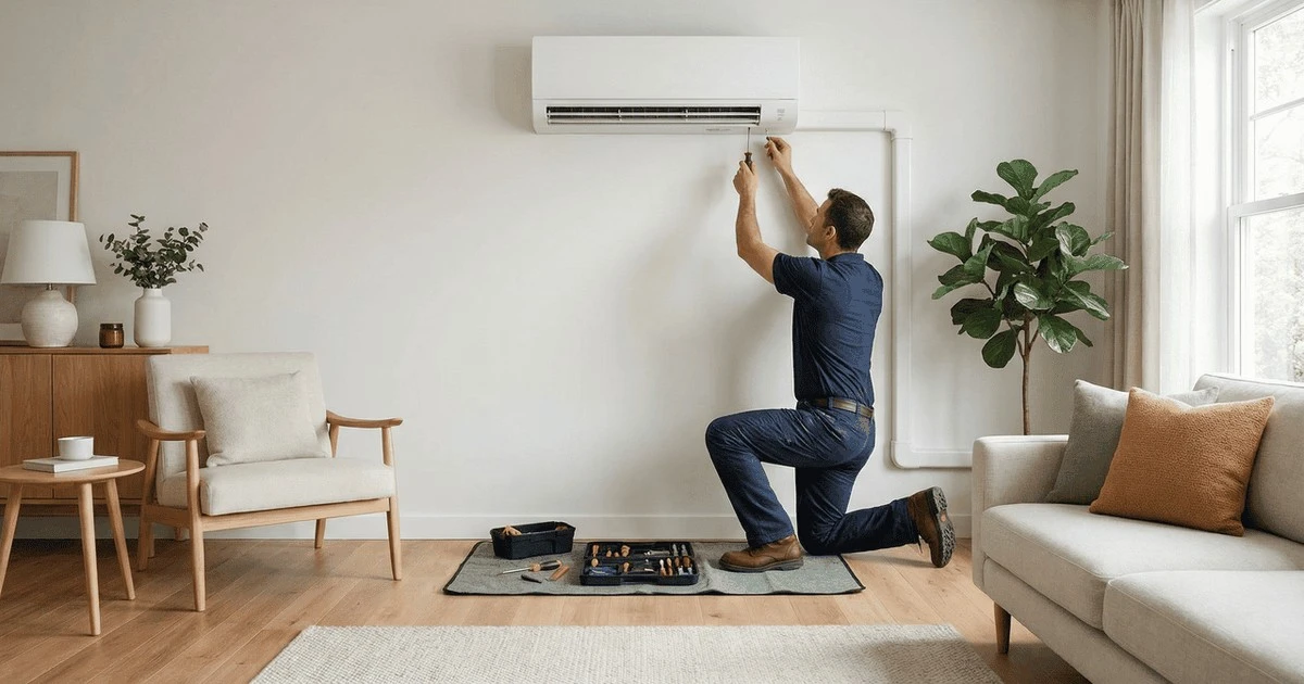 Instalacja klimatyzacji split bez kucia ścian: poznaj średni koszt i haczyki