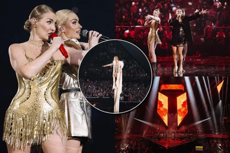Natalija Bunkė zstąpiła z dachu areny w widowiskowym show - kulisy zapierającego dech w piersiach koncertu