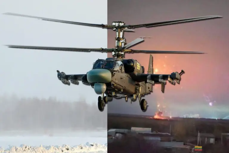 Rosyjska obrona przeciwlotnicza zestrzeliła własny śmigłowiec podczas nocnego ataku dronów